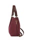 Zoozie Bags Bolso Bandolera Midi Rojo Clarete